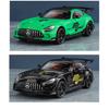 1/24 Mercedes Benzs AMG GT Alloy Miniature Car Diecast Metal Scale Car Model Sound and Light Collection Children Toy Vehicles Gifts