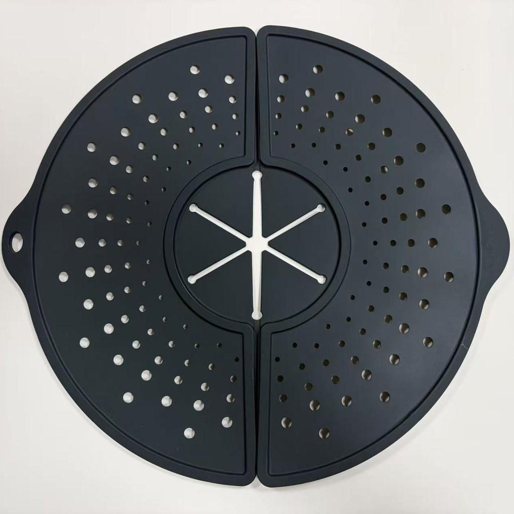 Silicone Foldable Anti-Overflow Lid & Oil Splatter Guard for Pots up to 32cm
