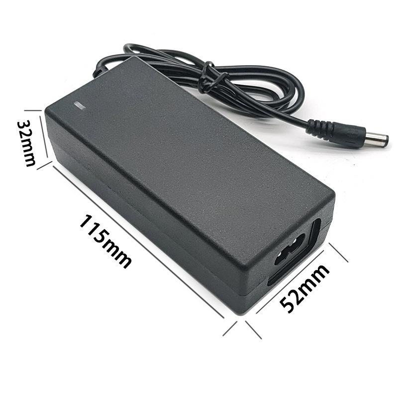 36V Smart Lithium Battery Charger DC42V 2A 5.5x2.1mm For 10 Series 36V 8AH 9AH 10AH 12AH 20AH With Led Indicator EU US Plug