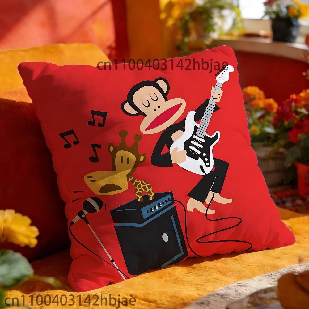 Monkey P-PaulS F-Frank Pillowcases Bedroom Living Room Sofa Home Decor Polyester Cushion Cover with Zipper