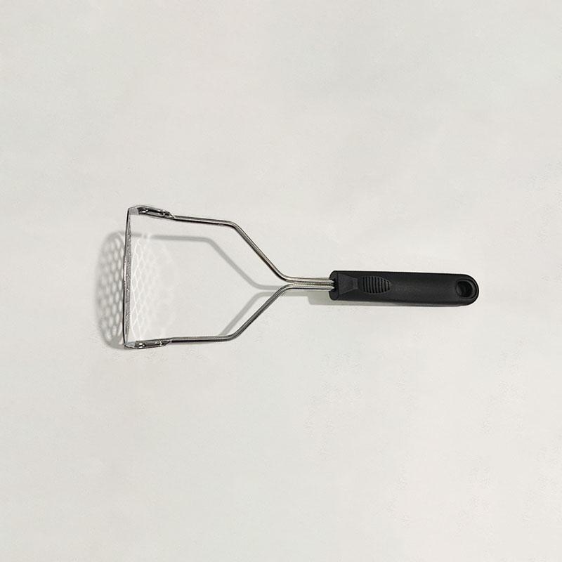 

Ручная толкушка для картофеля из нержавеющей стали Креативные кухонные гаджеты Чеснок Тыква Сладкий картофель Толкатель Пищевая Удобная Дробилка чёрный