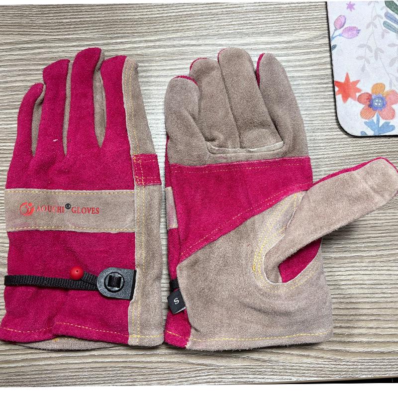 Grade BC Cowhide Motorcycle and Riding Gloves - Outdoor Sports, Electric Vehicle, Work Protection