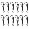 12PCS with Barbed Carp Fishing Hook with Swivels Fishing Hook Kit Ronnie Fishing Hook  Carp Fishing