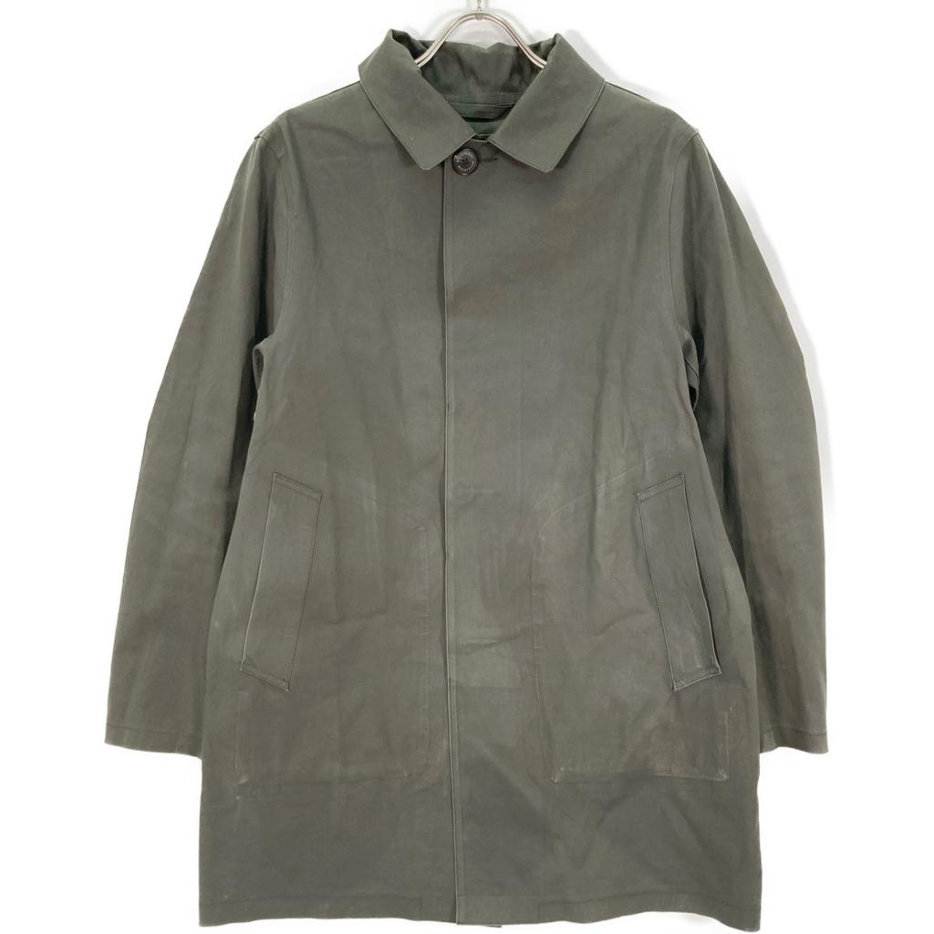 MACKINTOSH Khaki rubberized coat coat 40 khakiUsed