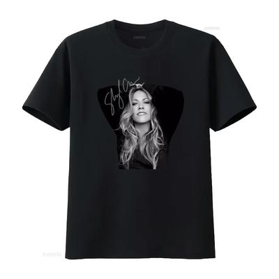 Sheryl Crow Signature Black T Shirt All Sizes S To 5Xl 1F1300 Vintage Washed Homme Casual Designer Clothes Comfortable Stylish