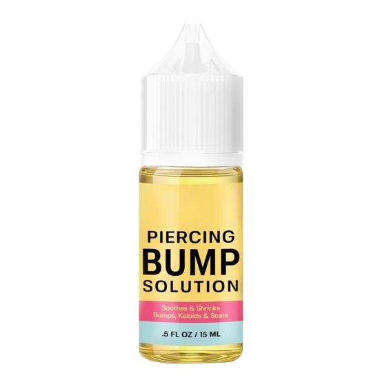 Soothing Piercing Aftercare Oil Keloid Bump Treatment with Jojoba And Tea Tree Oil Scar Reduction Healing Oil for Ear Nose Belly Button Piercings
