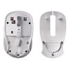 Sanwa Supply Quiet Bluetooth Wireless Mouse (Rechargeable, 5 Buttons, White) MA-WBBS519W