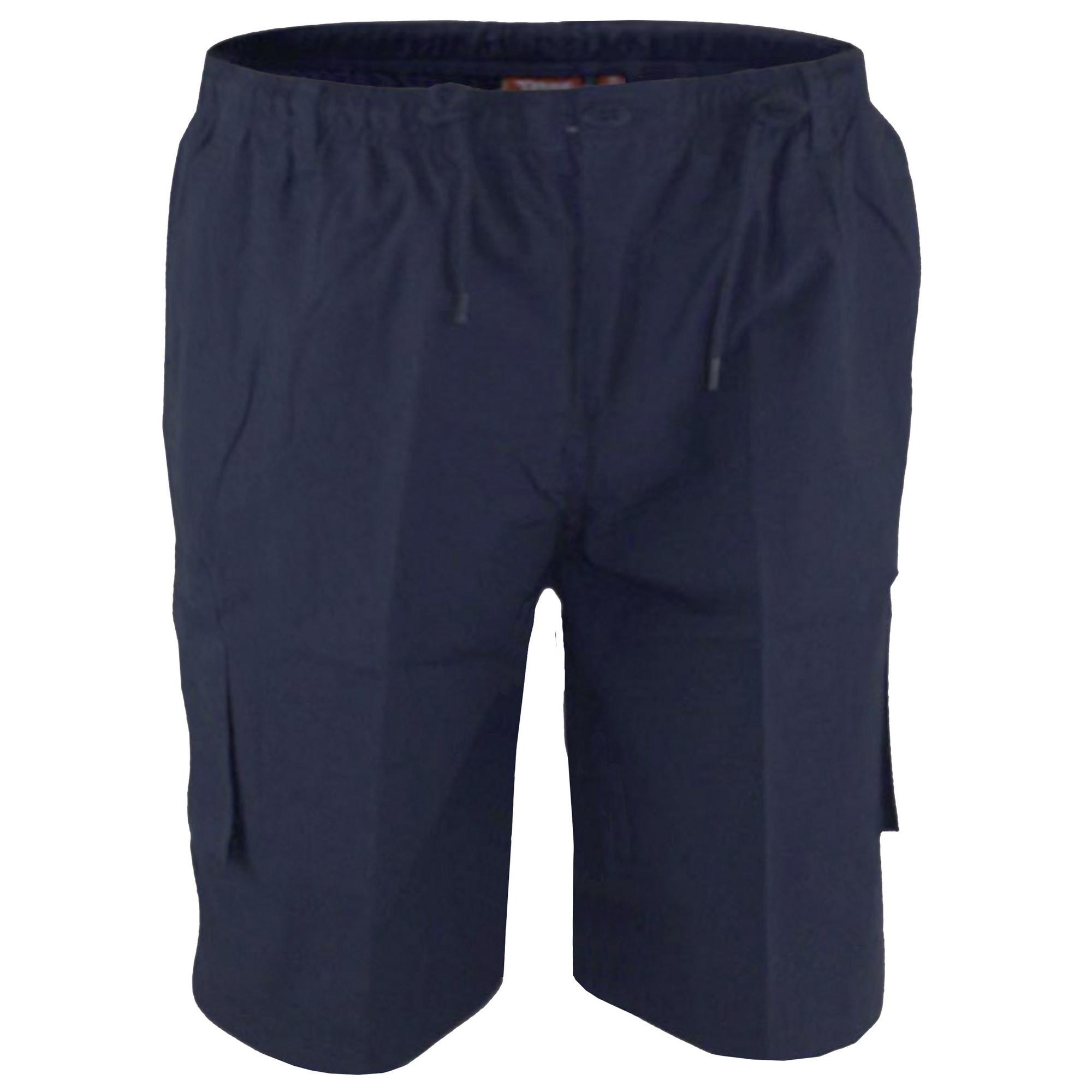 Duke Heren D555 Nick Cargo Shorts met Elastische Taille M