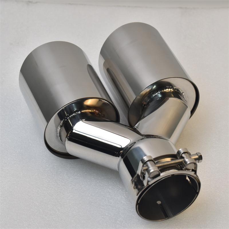 sebring General Motors Stainless Steel Muffler Double Tube Exhaust Tail Pipe Automotive Rear Throat Automotive Parts