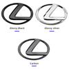 3D ABS Bil Frontgrill Bak Bagasjerom Emblem Erstatningsklistremerke for Lexus GS GX IS LS LX NX RX RX RX270 Ct200h IS250 ES 220D IS300