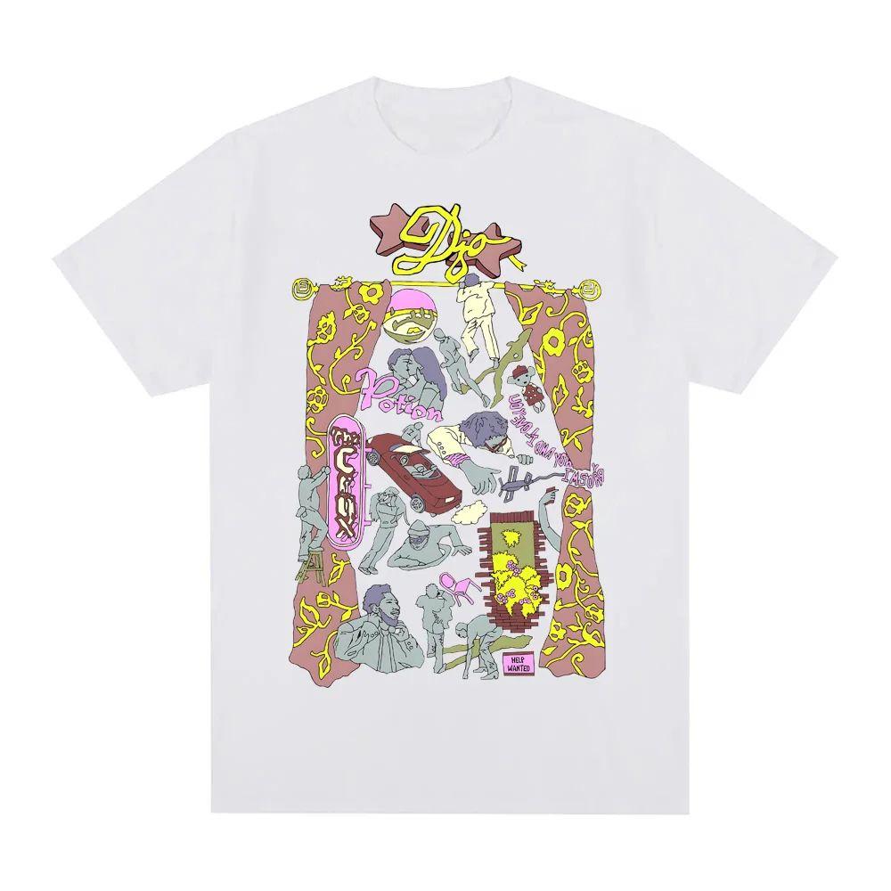 Y2k Djo Teeshirt Joe Keery Flash TShirt Fashion Hip Hop Short Sleeve Harajuku Casual Loose T Shirt Print Cotton Tees Unisex