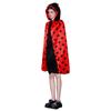 Game Theme Adult Ladybug Cape Cosplay Costume With Polyester Fabric For Halloween Parties