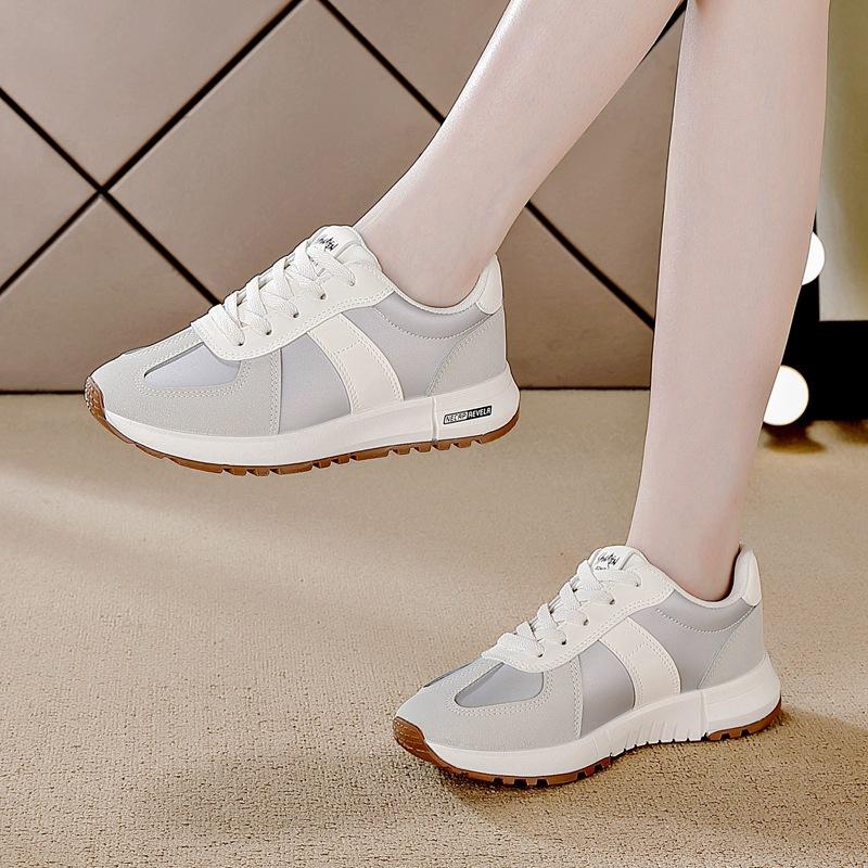 Domestic sports shoes spring and autumn new casual leather student shoes lightweight running shoes