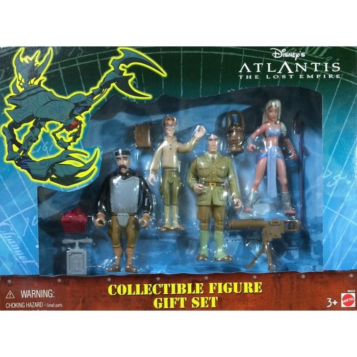 Disney ATLANTIS The Lost Empire Collectible Figure Gift Set