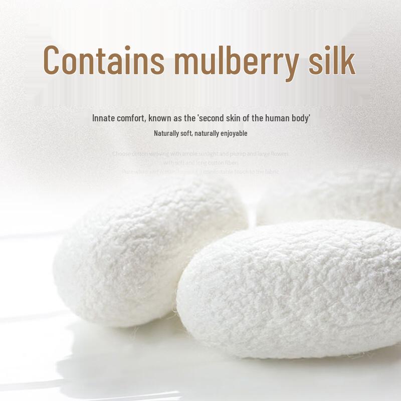 Futing Men's Plush-Lined Cotton & Silk Blend Crew Neck Sweatshirt