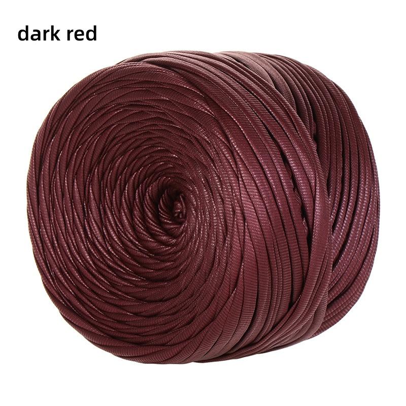 200g/Rolle Nappa Matt Kunstleder Garn für DIY Stricken Häkeln Faden Garn Handgefertigte Gewebte Taschen Schuhe Bastel Zubehör Garn
