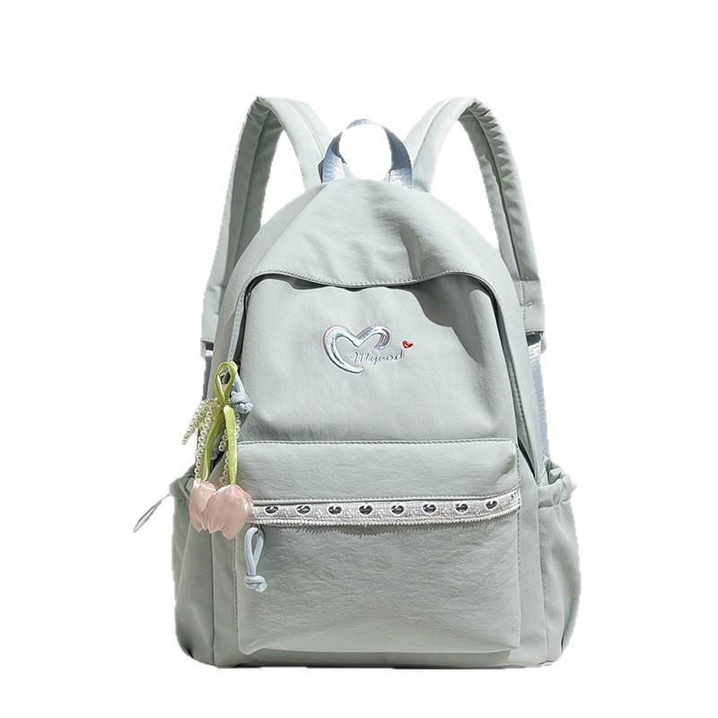 Schoolbag Japanese ins small fresh casual girl backpack high value junior high school niche tidal design teen schoolbag