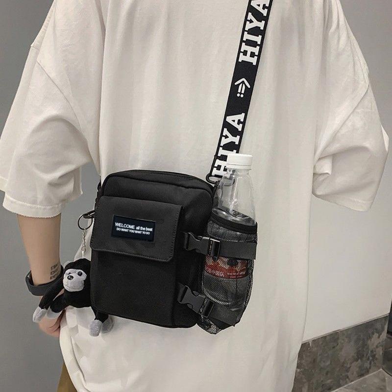 Nylon Women Sling Bag New Canvas Casual Mini Crossbody Bag Fashion Messenger Bag Shoulder Bags