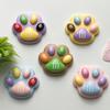Multi-color M Bean Cat Tree Resin Ornaments, DIY Cream Glue Hair Clips, Cartoon Magnets, Decorative Accessories