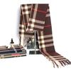 Autumn And Winter Scarves Imitation Cashmere Warm Men'S Plaid Scarf Manufacturers