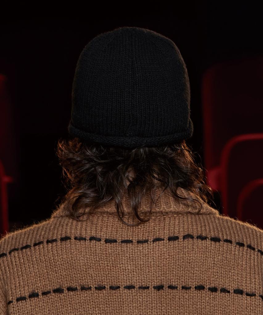 UNALLOYED Symbol Wool Beanie / Black