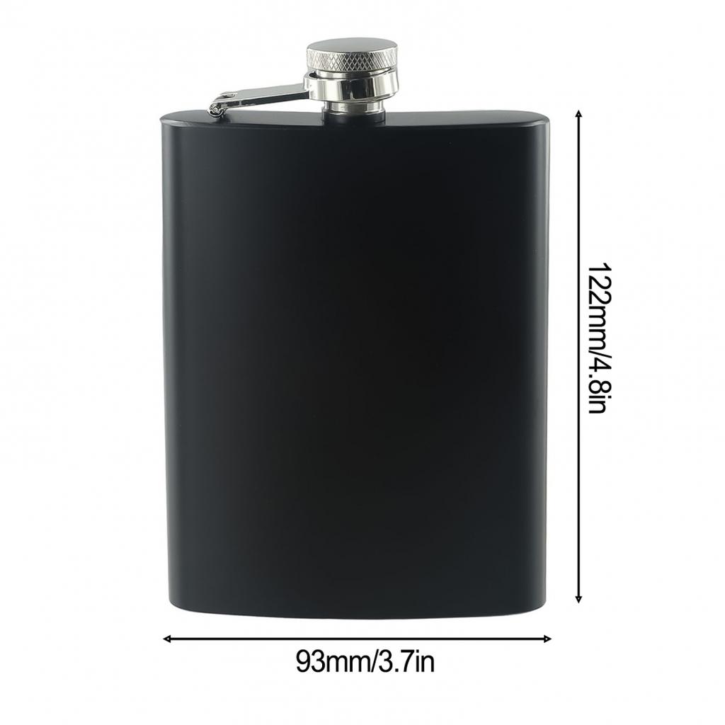 Brandneuer Flachmann-Ersatz Edelstahl Wodka