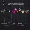 Rose Bouquet BuildingBlocks, Girl'S Gift, Everlasting Flower, Educational Assembly Toy