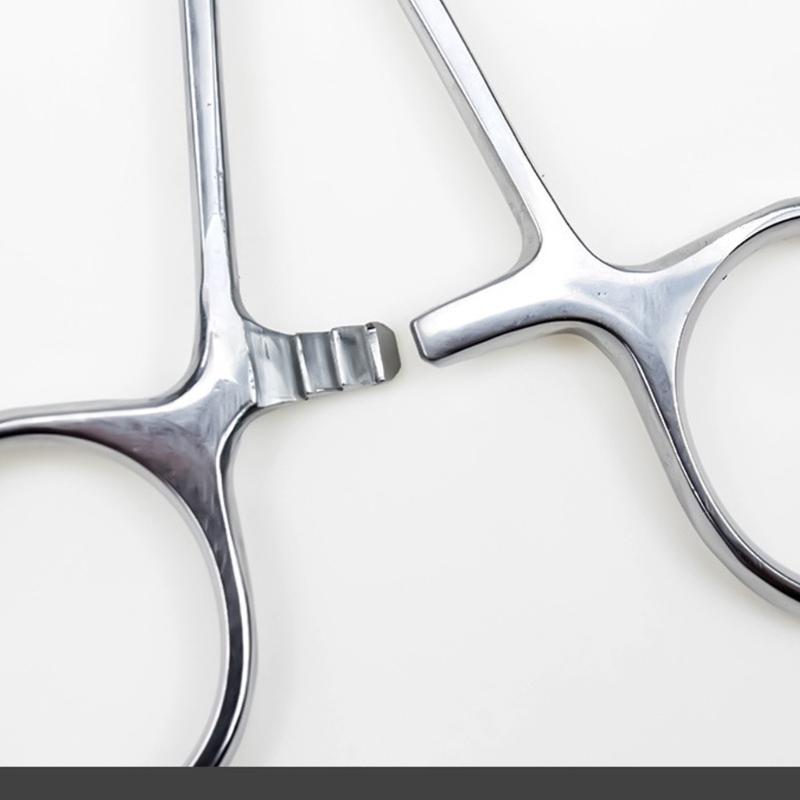 Piercing Pliers Clamps Locking Mechanism Hemostat Tool With Serrated Jaw For Fly Tying And Model Building