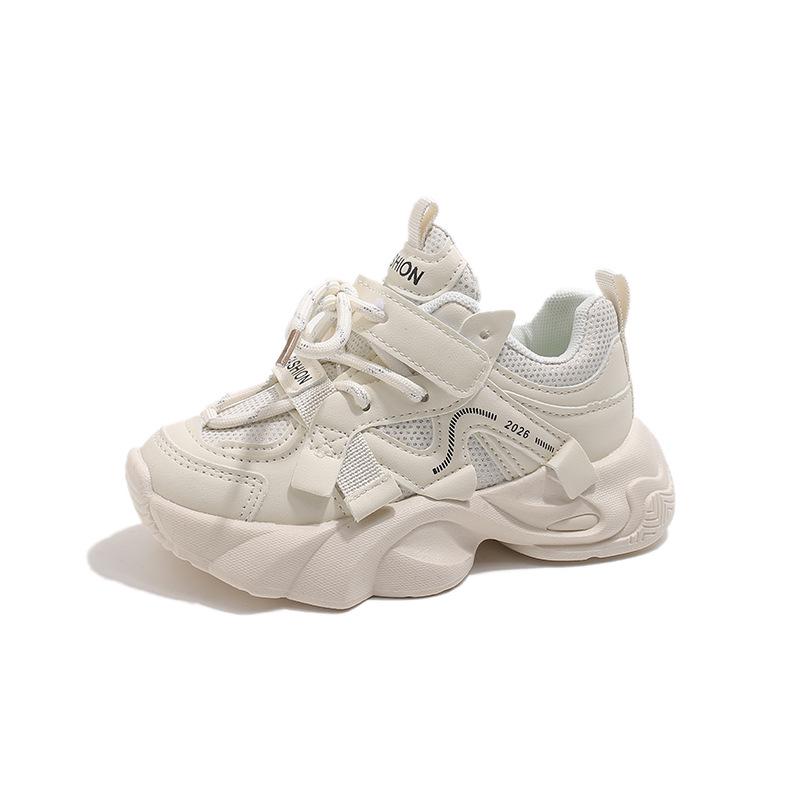 Kids' Versatile Mesh Sports Shoes - Soft Sole, Breathable, Lightweight for Spring & Autumn 2026