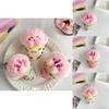 Adorable Plush Cartoon Ice Cream Keychain Cute Girl Heart Creative Cone Star Card Holder Charm