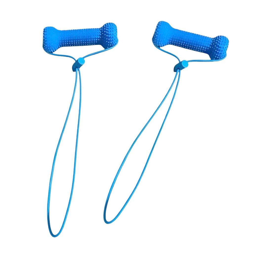 2Pcs Clean Mouth Prop Dog Toys Bite Resistant for Medium and Large Dogs Portable Canine