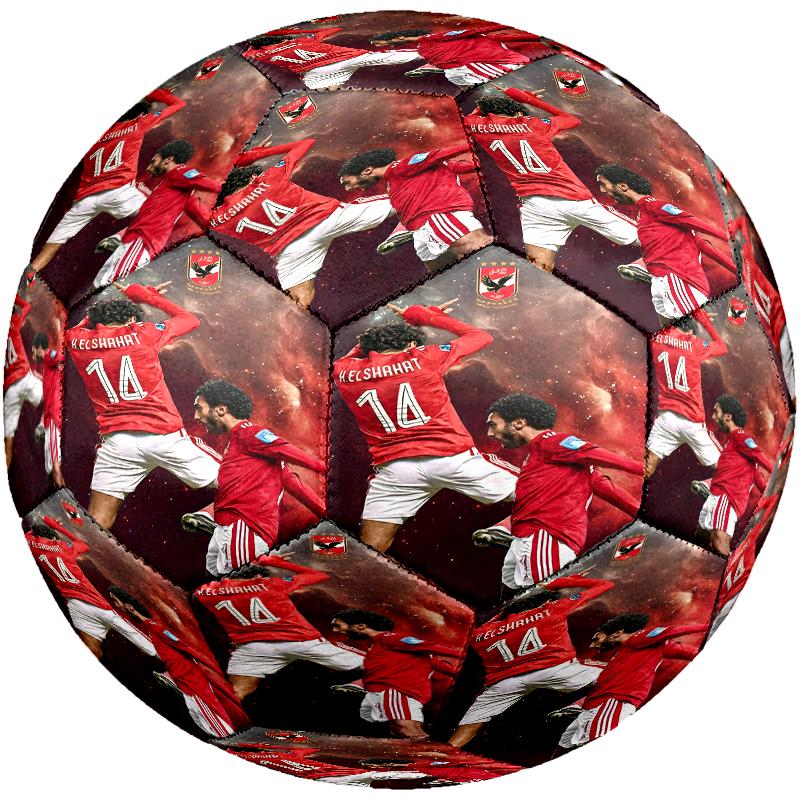 1pc Size 5 Football Club Design Soccer Ball - Anti-slip Football for Outdoor Sports Activities, Durable Ball for Game Play
