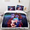 3D Print Anime Friday Night Funkin Bedding Set Single Twin Full Queen King Size Kawaii Bed Set Adult Kid Bedroom Duvetcover Sets