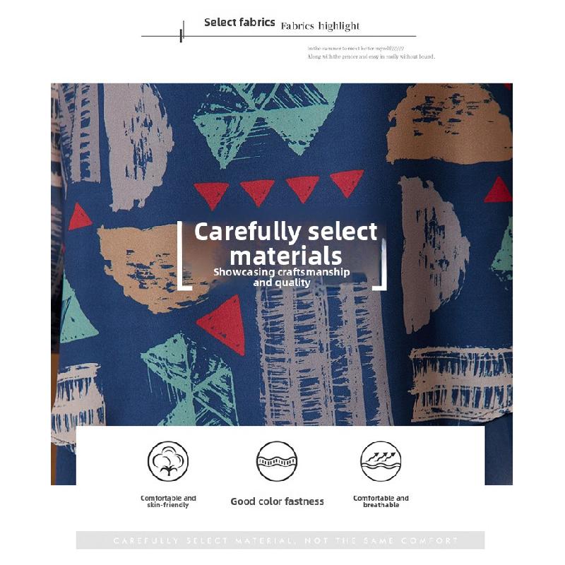 New Fashion Casual Short-sleeve Chiffon Blouse for Women, Summer Loose-fitting Pullover Plus-size Top