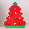Christmas Party Hat Christmas Tree/Santa Hats Headgear For Caroling Family Portraits Gift Exchange Festival Decoration