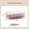 Large Capacity Antibacterial Fresh-Keeping Storage Box for Meat with Timing, Sealing, and Heating Features