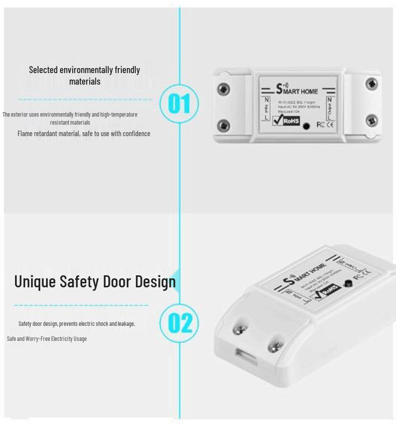 Graffiti Smart ZigBee3.0 WiFi Switch: Wireless Remote Control with Timer