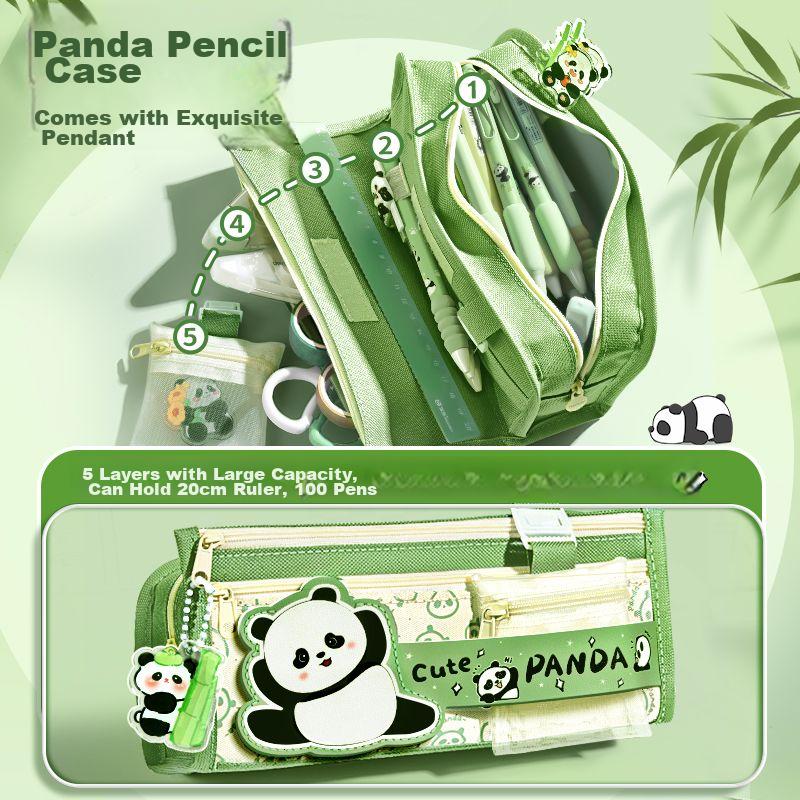 Panda Stationery Set, High-Quality Back-To Gift Pack, Graduation Present, Complete Study Supplies, Children's Gifts, Daily Gifts