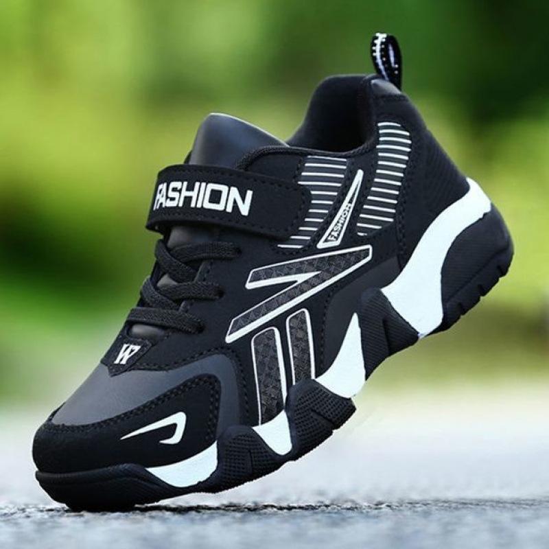 Children's shoes Boys' sports shoes Autumn and winter leather cotton shoes Boys' shoes Middle and older children's students' casual shoes Boys' shoes