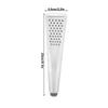 G1/2in Fashionable Bathroom Shower Head Handheld Shower Sprayer for Household Use