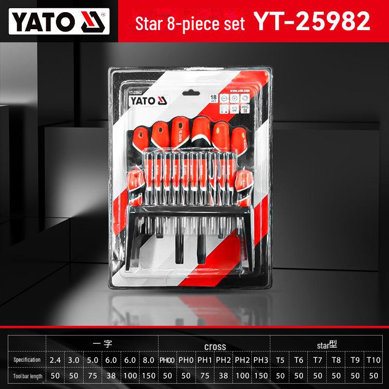 Yiertuo Magnetischer Kreuzschraubendrehersatz - Kleines Multifunktionswerkzeug für die Demontage im Haushalt