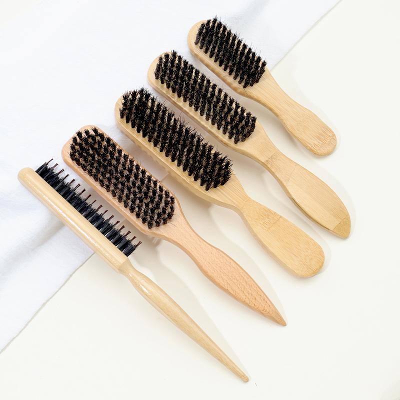 Hair Brush Set - Texture & Partition, Create Smooth Ponytails & Buns, Smooth Out Hair
