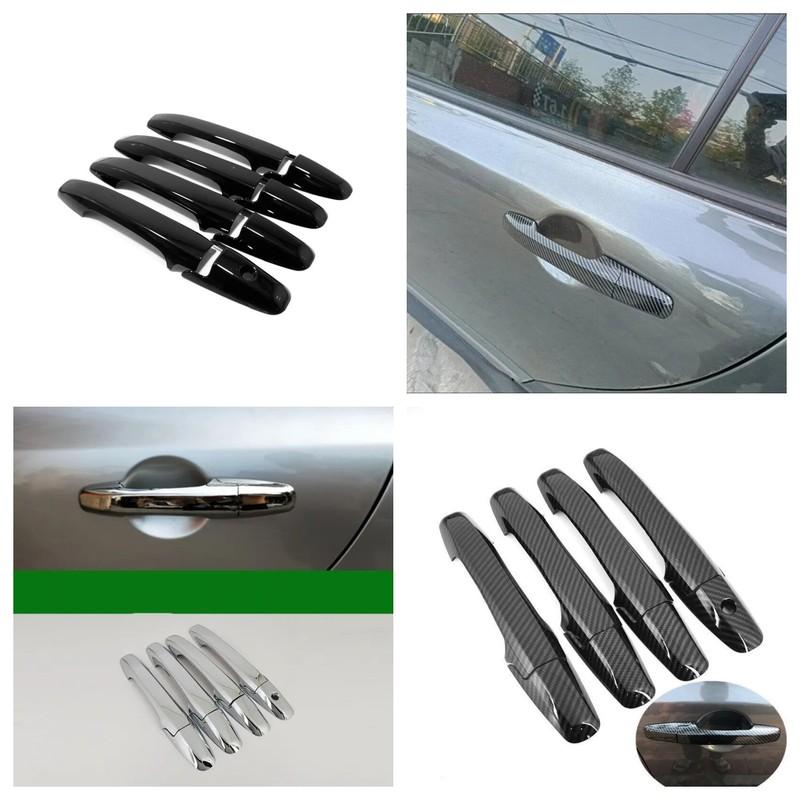 For Honda Civic 8th 2006 2007 2009 2008 2010 2011 Auto Door Handle Cover Door Bowl Frame Trims Sticker Car Styling Accessories