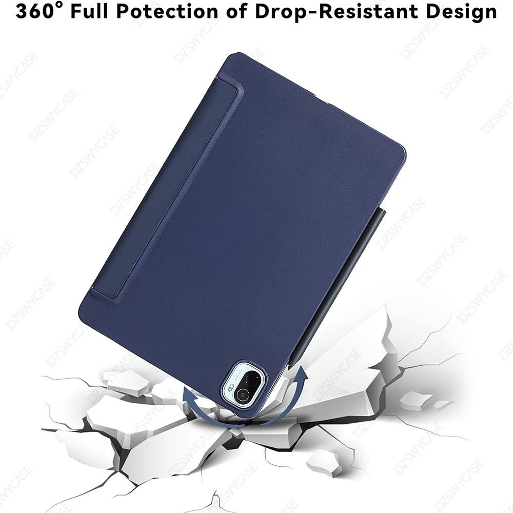 Case for Mi Pad 5/5 Pro 11 Inch , Smooth Front Cover and Soft Back Cover, Auto Wake/Sleep, Lightweight Cover