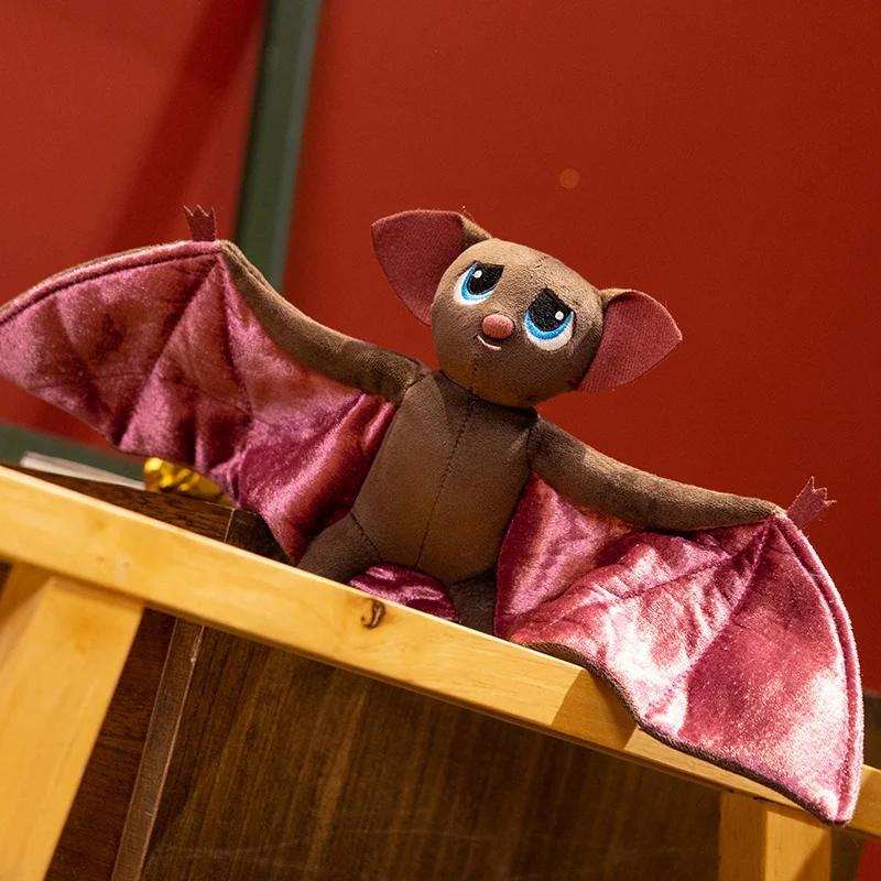 

Kawaii Bat Doll Hotel Transylvania Mavis Bat Plushies Stuffed Movie Anime Cartoon Bat Doll Plush Toy Birthday Gifts Girl Bat 17cm