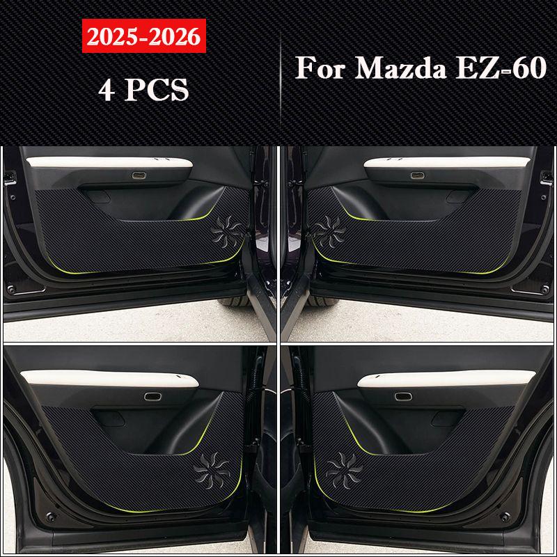 

For Mazda EZ-60 2026 2026 Car Door Anti Kick Pad Protection Stickers Interior Accessories Scratch Resistant Film Decoration Mat