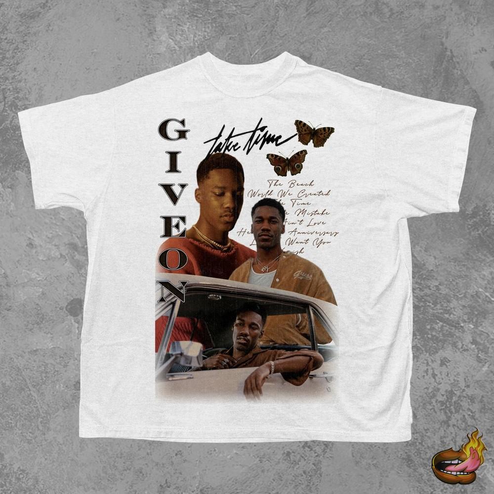 

HOT! Giveon White Cotton Shirt All size S-5XL Unisex HN217 Unisex T-Shirt M