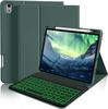 10.2" iPad A16 Protective Case with Bluetooth Keyboard and Magnetic Pen Slot, Backlit for Pro 11, 10th Gen.