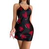 Kreative Liebe Sommer Nachtwäsche - Seidenähnliche Sexy Damen Nachtwäsche - Rückenfreies Kleid - Trägerloses Kleid