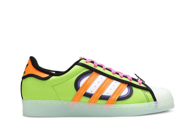 Men's Sneakers adidas Superstar The Simpsons Squishee Green/Orange-White-Translucent Green